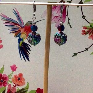 Pretty And Colorful Handmade Earrings!